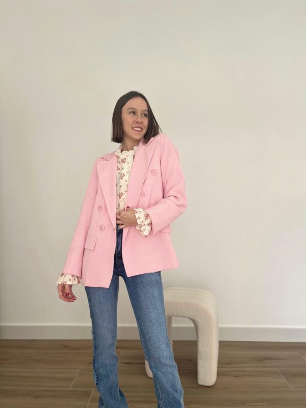 Blazer rosa - Imagen 3