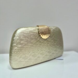 Bolso concha dorado